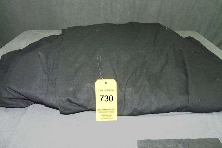 Approx 10x18 Foor Black Curtain in Bag