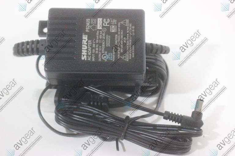 Shure PS24US AC Adapter in Original Box