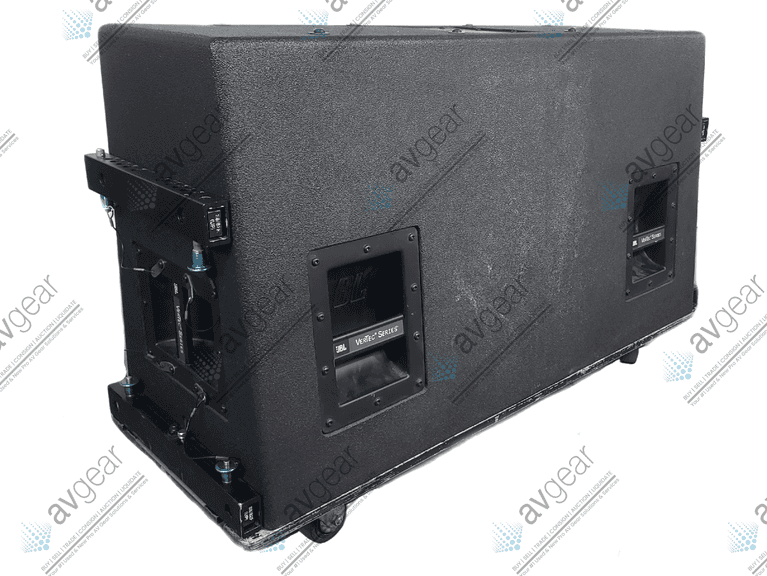 JBL VT4888 VerTec Series 3-Way Passive Line Array Speaker w/ Wheeled Dolly and Soft Cover