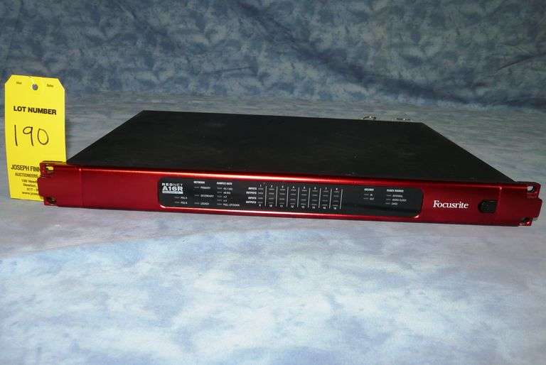 Focusrite Rednet A16R 16x16 Analogue I/O for Dante Audio Network