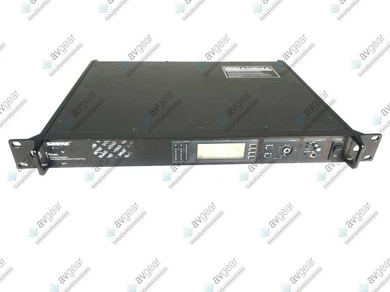 Shure UR4S-H4 Wireless Microphone Receiver (518 - 578 MHz)
Missing the monitor and control knobs.