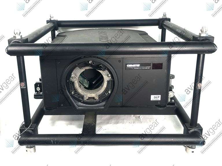 Christie HD14K-M Roadster 12,500 Lumens HD 3-Chip DLP Large Venue Projector (594 Lamp Hours) w/ Cage