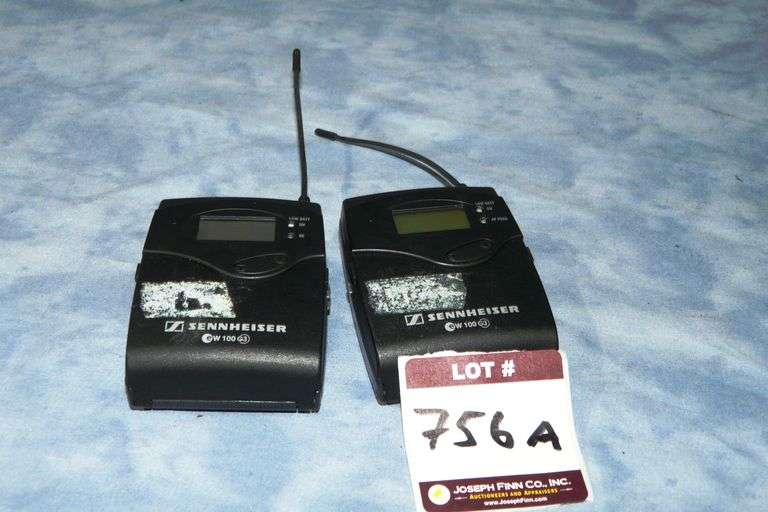 Lot (1) Sennheiser G3 SK100 Beltpack Transmitter and (1) EK100 Receiver on B Band (623-668MHz. NOT L