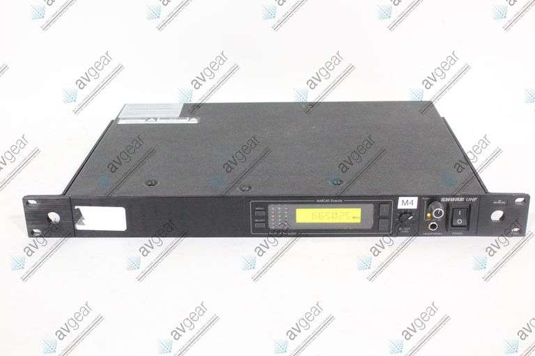 Shure UHF U4S-M4 Dual Channel Wireless Microphone Receiver (662 - 692 MHz)