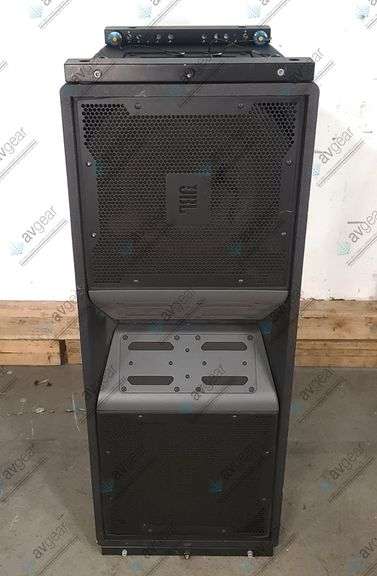 JBL VT4888 VerTec Series 3-Way Passive Line Array Speaker w/ Wheeled Dolly and Soft Cover