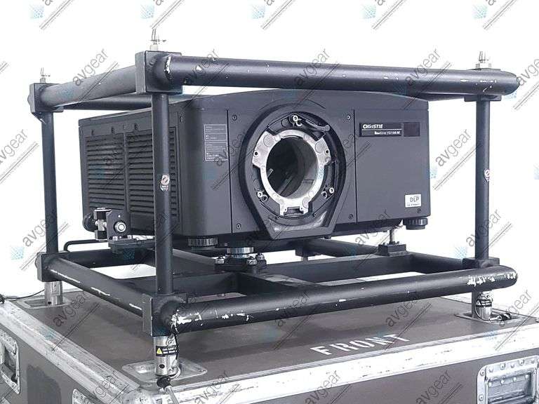 Christie HD14K-M Roadster 12,500 Lumens HD 3-Chip DLP Large Venue Projector (Lamp Hours 138) w/ Cage