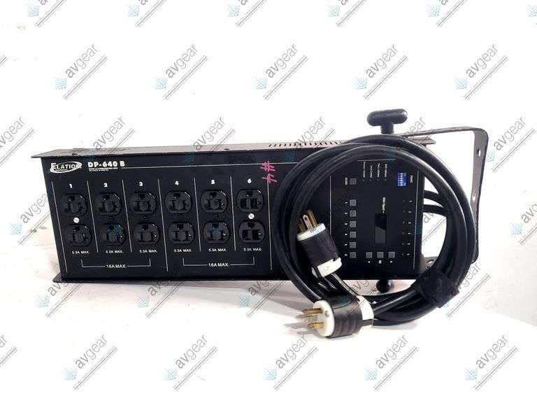 Elation DP-640B Hybrid 6-Channel DMX Dimmer Pack