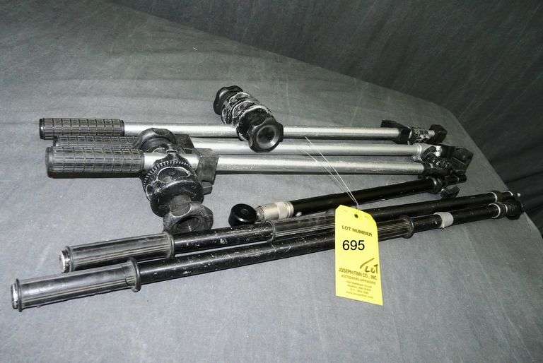 Lot (6) Assorted Extension Poles