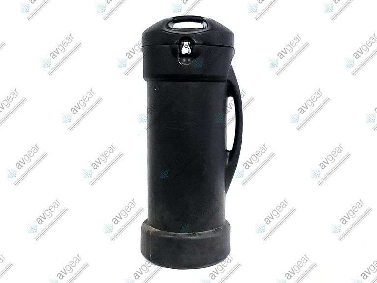 Interior-13x13x38 Hard Cylindrical Rolling Case