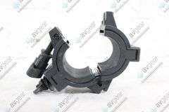 Box of 1.5" Diameter Metal Pipes w/ Angle Clamps