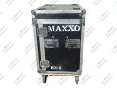 Axia Maxxo 1000 Moving Spot Head Light (NEEDS REPAIRS) w/ (2) Mounting Brackets in Wheeled Road Case