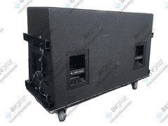 JBL VT4888 VerTec Series 3-Way Passive Line Array Speaker w/ Wheeled Dolly and Soft Cover