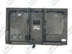 (2) View Sonic VT3200-L LCD TV w/ (8) Mounting Brackets, (2) PSU in Wheeled Road Case