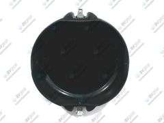 Interior-13x13x38 Hard Cylindrical Rolling Case