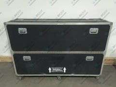 Custom Monitor Wheeled Road Case