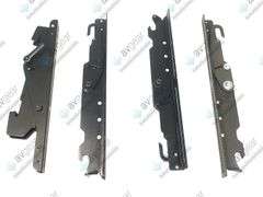 (2) View Sonic VT3200-L LCD TV w/ (8) Mounting Brackets, (2) PSU in Wheeled Road Case