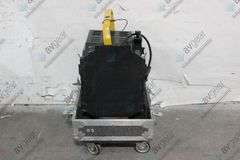 Desisti Leonardo 320 Fresnel Spotlight w/ C-Clamp, Safety Cable, Spare Parts & Barn Doors in Wheeled