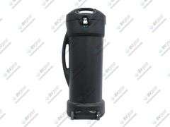 Interior-13x13x38 Hard Cylindrical Rolling Case