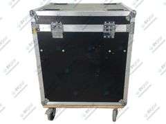 Axia Maxxo 1000 Moving Spot Head Light (NEEDS REPAIRS) w/ (2) Mounting Brackets in Wheeled Road Case