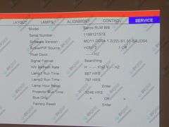 Barco RLM-W8 8000 Lumen WUXGA 3 Chip DLP Projector (3720 Op Hours) w/ Accessories in Wheeled Hard Ro