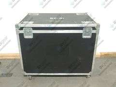 (4) Ayrton Magicburst Moving LED Lights w/ (4) PSU Cables In Wheeled Road Case