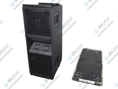 JBL VT4888 VerTec Series 3-Way Passive Line Array Speaker w/ Wheeled Dolly and Soft Cover