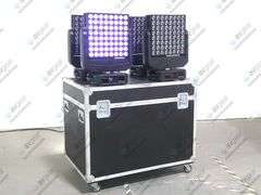 (4) Ayrton Dream Panel Twin Moving LED Lights w/ (4) PSU Cables in Wheeled Hard Case
Requires 30 Am