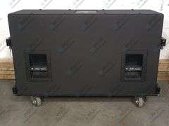 JBL VT4888 VerTec Series 3-Way Passive Line Array Speaker w/ Wheeled Dolly and Soft Cover
