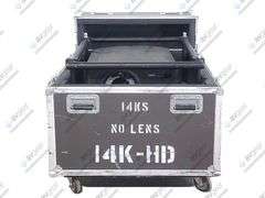 Christie HD14K-M Roadster 12,500 Lumens HD 3-Chip DLP Large Venue Projector (Lamp Hours 138) w/ Cage