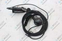 Titan Radio TR4SWVL Swivel D-Hook Earpiece w/ Inline Push-to-Talk (Compatible Radios TR4X/TR2X/TR400