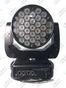 [NEEDS REPAIRS] (4) Ayrton Wildsun 500C Moving LED Head Light w/ Clamps & Safety Cables in Wheeled R