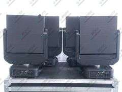 (4) Ayrton Dream Panel Twin Moving LED Lights (NEEDS REPAIRS) in Wheeled Hard Case
Requires 30A-250