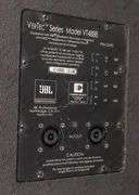 JBL VT4888 VerTec Series 3-Way Passive Line Array Speaker w/ Wheeled Dolly and Soft Cover