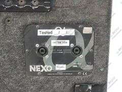 Nexo Alpha E B1-15 Bass Module Passive Loudspeaker