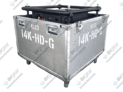 Christie HD14K-M Roadster 12,500 Lumens HD 3-Chip DLP Large Venue Projector ( 459 & 458 Lamp Hours) 