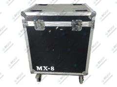 Axia Maxxo 1000 Moving Spot Head Light (NEEDS REPAIRS) w/ (2) Mounting Brackets in Wheeled Road Case