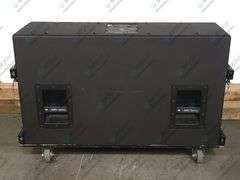 JBL VT4888 VerTec Series 3-Way Passive Line Array Speaker w/ Wheeled Dolly and Soft Cover
Frame is 