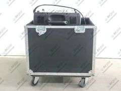 (NEEDS REPAIR) Robe ColorWash 1200E AT Moving Head Light w/ (2) C-Clamps, Safety Cable, in Wheeled R