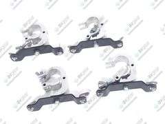 (2) ETC Solawash 19 LED Moving Head Light w/ (4) Mounting Brackets, (2) PSU Cables & (2) Safety Cabl