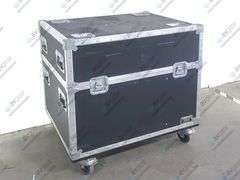 Armando Cases (2) [16x27x16] Custom Speaker Wheeled Road Case
Triangle Shaped Center Divider