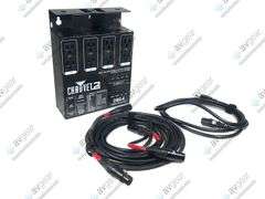 Chauvet DJ DMX-4 4-channel DMX Dimmer/Switch Pack w/ Cables