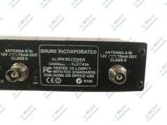 Shure ULXP4 Wireless Receiver (J1: 554-590 MHz)
Customer States: LED Screen Malfunctioning, Cant Sy