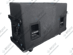 JBL VT4888 VerTec Series 3-Way Passive Line Array Speaker w/ Wheeled Dolly and Soft Cover