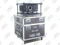 Christie HD14K-M Roadster 12,500 Lumens HD 3-Chip DLP Large Venue Projector (Lamp Hours 138) w/ Cage