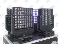 (4) Ayrton Dream Panel Twin Moving LED Lights w/ (4) PSU Cables in Wheeled Hard Case
Requires 30 Am