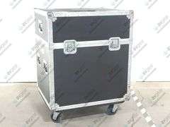 (NEEDS REPAIR) Robe ColorWash 1200E AT Moving Head Light w/ (2) C-Clamps, Safety Cable, in Wheeled R