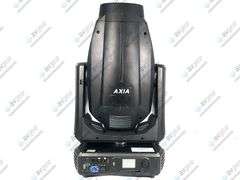 Axia Maxxo 1000 Moving Spot Head Light (NEEDS REPAIRS) w/ (2) Mounting Brackets in Wheeled Road Case