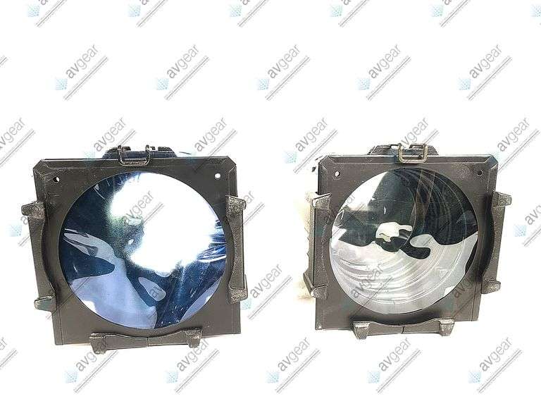 (2) 36 Degree ETC Source Four Barrel Lenses w/ Gel Frames