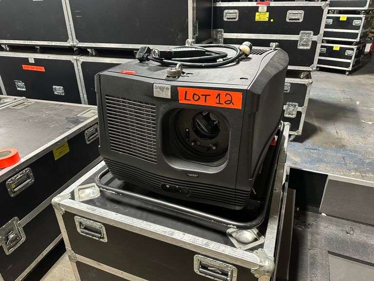 Barco HDF-W30 Flex Projector 30,000 Lumen, 1920 x 1200 Resolution, 3-Chip DLP Projector. Item includ