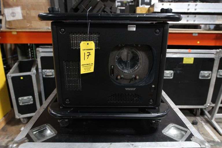 Barco HDX-W20 Flex Projector 20,000 Lumen, 1920 x 1200 Resolution, 3-Chip DLP Projector. Item includ